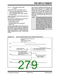 浏览型号PIC16LF1947-E/MR的Datasheet PDF文件第279页