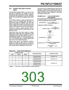 浏览型号PIC16LF1947-E/MR的Datasheet PDF文件第303页