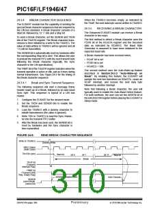 浏览型号PIC16LF1947-E/MR的Datasheet PDF文件第310页
