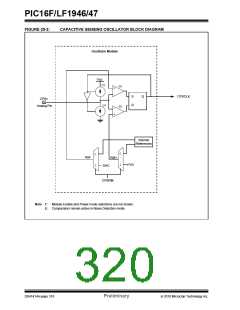 浏览型号PIC16LF1947-E/MR的Datasheet PDF文件第320页