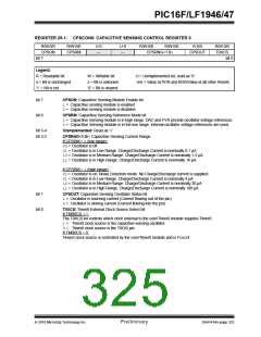 浏览型号PIC16LF1947-E/MR的Datasheet PDF文件第325页