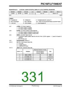 浏览型号PIC16LF1947-E/MR的Datasheet PDF文件第331页