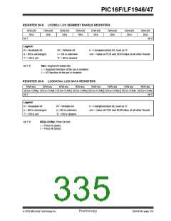 浏览型号PIC16LF1947-E/MR的Datasheet PDF文件第335页