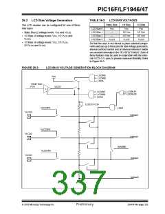 浏览型号PIC16LF1947-E/MR的Datasheet PDF文件第337页