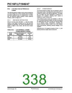 浏览型号PIC16LF1947-E/MR的Datasheet PDF文件第338页