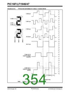 浏览型号PIC16LF1947-E/MR的Datasheet PDF文件第354页