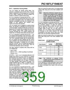 浏览型号PIC16LF1947-E/MR的Datasheet PDF文件第359页