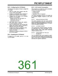 浏览型号PIC16LF1947-E/MR的Datasheet PDF文件第361页