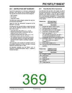 浏览型号PIC16LF1947-E/MR的Datasheet PDF文件第369页