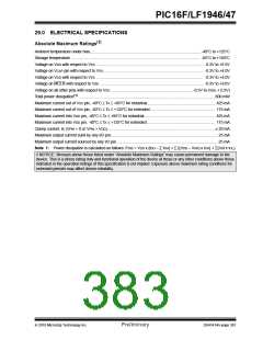 浏览型号PIC16LF1947-E/MR的Datasheet PDF文件第383页