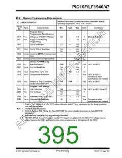 浏览型号PIC16LF1947-E/MR的Datasheet PDF文件第395页