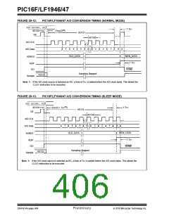 浏览型号PIC16LF1947-E/MR的Datasheet PDF文件第406页