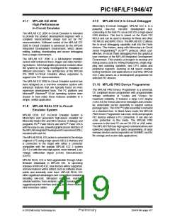 浏览型号PIC16LF1947-E/MR的Datasheet PDF文件第419页