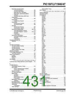 浏览型号PIC16LF1947-E/MR的Datasheet PDF文件第431页