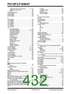 浏览型号PIC16LF1947-E/MR的Datasheet PDF文件第432页