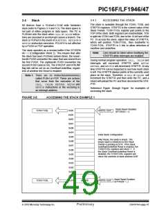 浏览型号PIC16LF1947-E/MR的Datasheet PDF文件第49页
