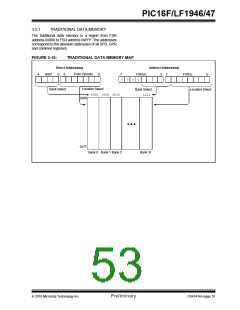 浏览型号PIC16LF1947-E/MR的Datasheet PDF文件第53页