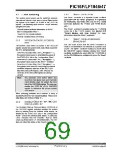 浏览型号PIC16LF1947-E/MR的Datasheet PDF文件第69页
