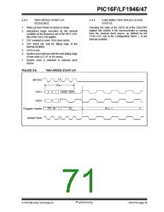 浏览型号PIC16LF1947-E/MR的Datasheet PDF文件第71页
