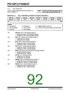 浏览型号PIC16LF1947-E/MR的Datasheet PDF文件第92页