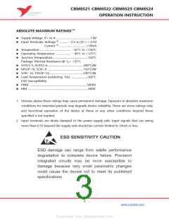 浏览型号CBM8524AS14的Datasheet PDF文件第3页