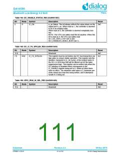 浏览型号DA14580-01PxAT2的Datasheet PDF文件第111页