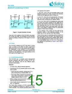 浏览型号DA14580-01PxAT2的Datasheet PDF文件第15页