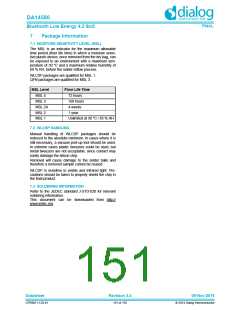 浏览型号DA14580-01PxAT2的Datasheet PDF文件第151页