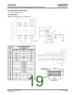 浏览型号HY2120-BB的Datasheet PDF文件第19页
