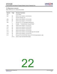 浏览型号HY2120-BB的Datasheet PDF文件第22页