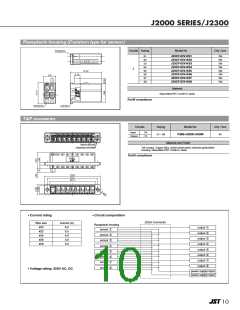 浏览型号J21DF-16V-KY-L的Datasheet PDF文件第10页