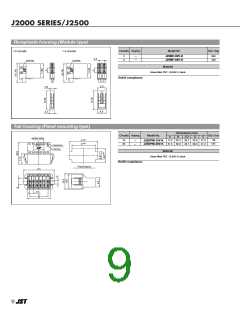浏览型号J21DF-16V-KY-L的Datasheet PDF文件第9页