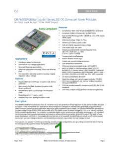 浏览型号QBVW025A0B641HZ的Datasheet PDF文件第1页