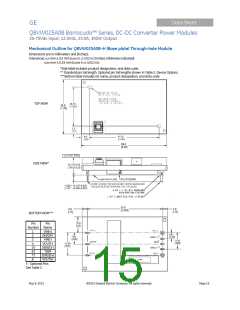 浏览型号QBVW025A0B641HZ的Datasheet PDF文件第15页