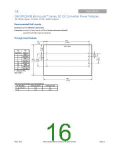 浏览型号QBVW025A0B641HZ的Datasheet PDF文件第16页