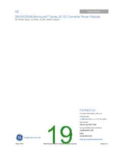 浏览型号QBVW025A0B641HZ的Datasheet PDF文件第19页