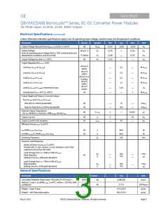 浏览型号QBVW025A0B641HZ的Datasheet PDF文件第3页