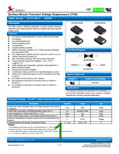 浏览型号SMDJ14A的Datasheet PDF文件第1页