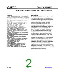 浏览型号EM47EM1688MBB-125EA的Datasheet PDF文件第2页