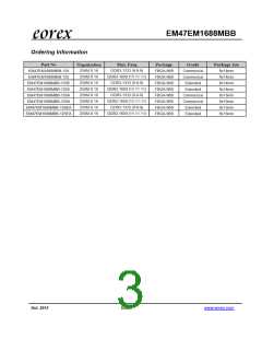 浏览型号EM47EM1688MBB的Datasheet PDF文件第3页