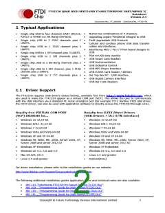浏览型号FT4232HQ-REEL的Datasheet PDF文件第2页