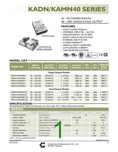 浏览型号KADN/KAMN40524D的Datasheet PDF文件第1页