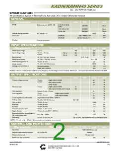 浏览型号KADN/KAMN40524D的Datasheet PDF文件第2页