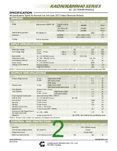 浏览型号KADN/KAMN4015D的Datasheet PDF文件第2页