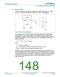浏览型号LPC54616J512BD100的Datasheet PDF文件第148页
