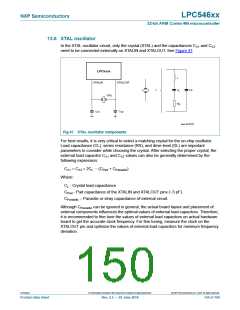 浏览型号LPC54616J512BD100的Datasheet PDF文件第150页