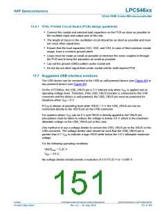 浏览型号LPC54616J512BD100的Datasheet PDF文件第151页