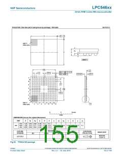 浏览型号LPC54616J512BD100的Datasheet PDF文件第155页