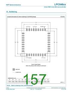 浏览型号LPC54616J512BD100的Datasheet PDF文件第157页