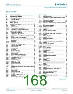浏览型号LPC54616J512BD100的Datasheet PDF文件第168页